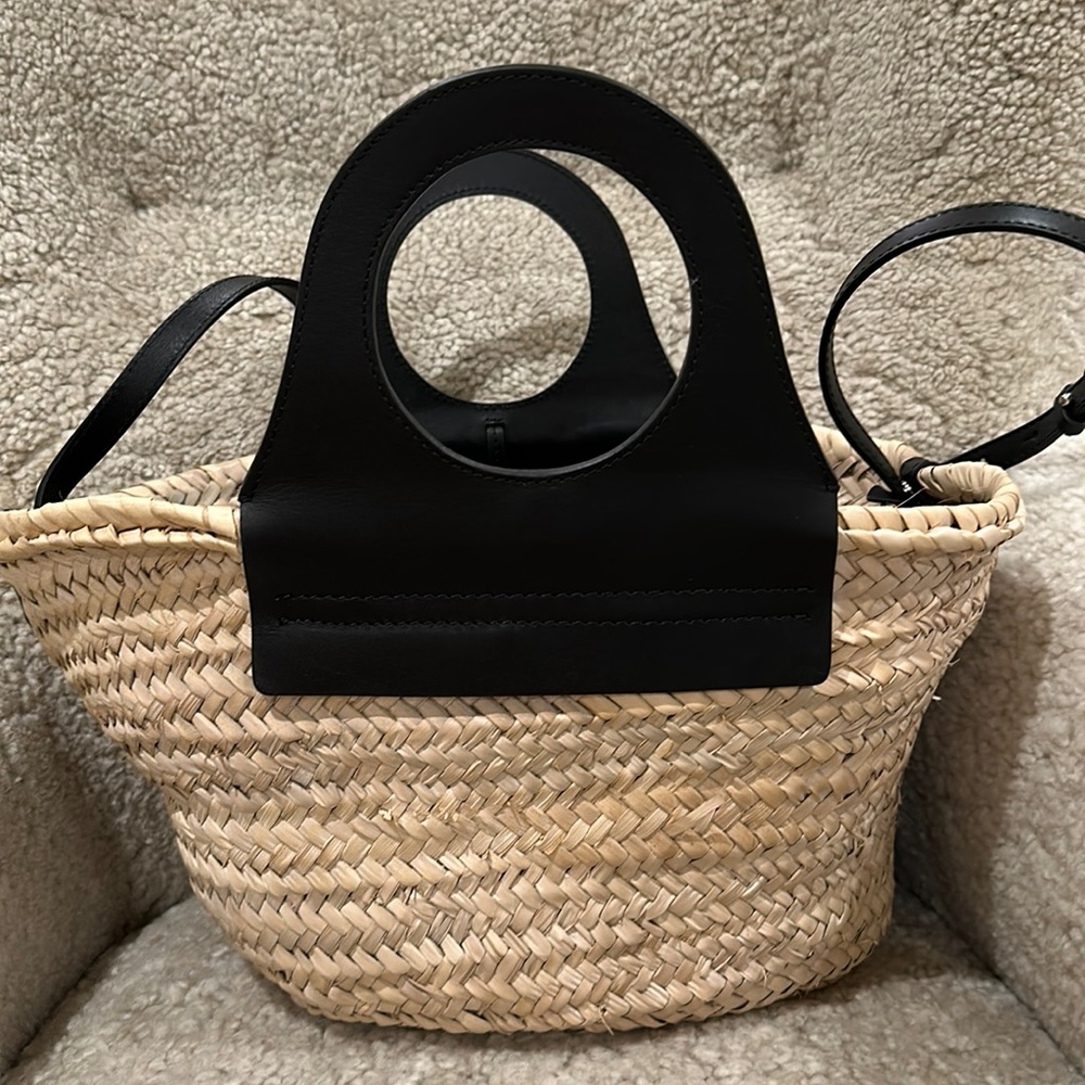 Hereu large raffia tote